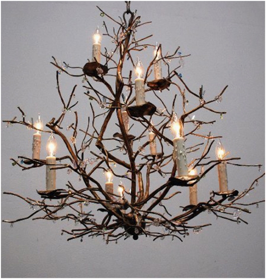 Branch-chandelier